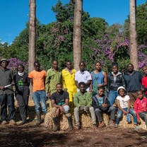 Miyawaki forest team 