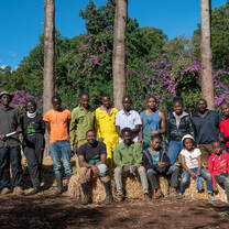 Miyawaki forest team 