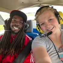 Helicopter ride over Casablanca sky!