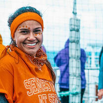 SAS student on Sea Olympics day