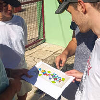 Planning the decoration of a kindergarten!