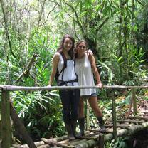 AFS Exchange students experiencing the jungle in Costa Rica