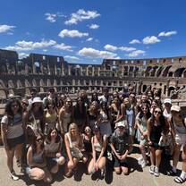 Together INSIDE the Roman Colosseum!