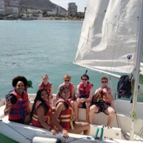 Sailing in the sea