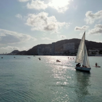 Sailing away!