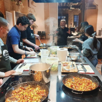 Paella cooking class