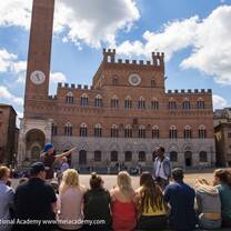 Palio di Siena, a UNESCO World Heritage site, and where we had class