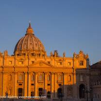 St. Peter's at golden hour never looked so heavenly