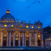 On our way back to our hotel in Rome...
