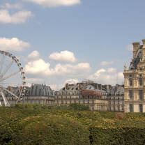 Overlooking Place de Concorde from where we sat for class