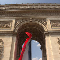 Viva La France a L'arc de Triomphe