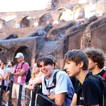 We literally had class INSIDE the ancient Roman Colloseum