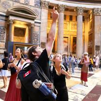 Our teacher Mike holding class INSIDE the ancient Roman Pantheon