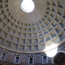 The dome of the ancient Roman Pantheon has a light hole and water never enters it!