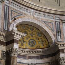 A shot from when we were inside the ancient Pantheon in Rome