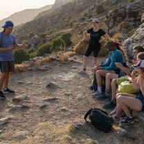 Class can assemble literally anywhere in Greece and it's amazing
