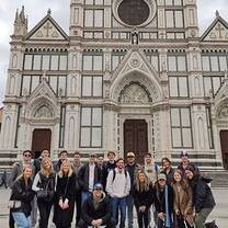 Group photo at Basilica Santa Croce