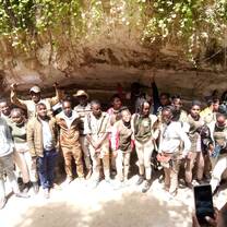 touring Kenya