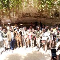 touring Kenya