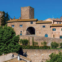 Panorama of Tuscania