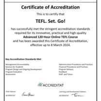 Our course is fully accredited by ACCREDITAT