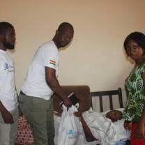 Easter aged needy food support by Pro-passion Projects