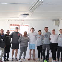 Bluemoon Projects university volunteers. 