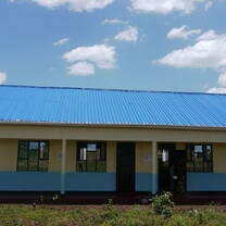 Painted classroom 