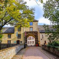 EBU Campus Wiltz Entrance During the Fall 