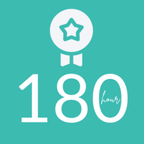 180 Hours Medal Icon