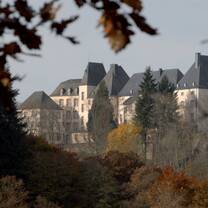 Picturesque view of Château de Wiltz 