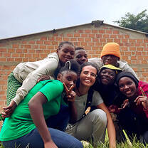 Smiling faces in Zambia