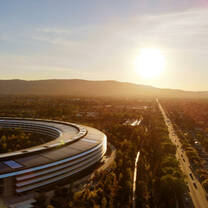 Silicon Valley bird's eye view.