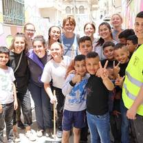 Volunteer at a refugee Camp 