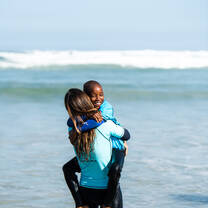 Surfing makes you smile :)