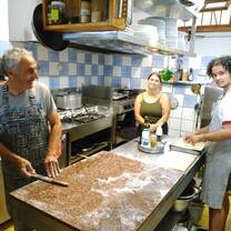 Learning about Greek cuisine
