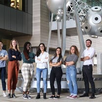 VSRP interns on KAUST campus