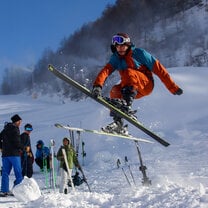 Ski trick