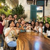 Coffee talk and share at My Dinh house