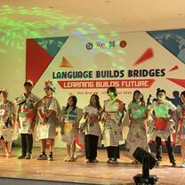 Gala-show with high-school students
