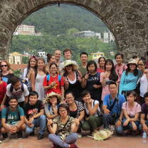 Day-trip with a group of students