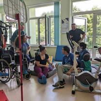 Students in a classroom