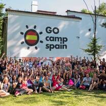 Leaving party of international camp counselors