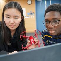 Many of those projects have a focus on STEM and technology