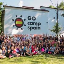 Leaving party of international camp counselors