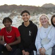 Make friends with students from 25 countries