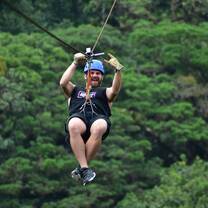 Ziplining