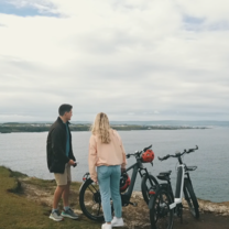 Explore the coast on your personal ebike - that's Donegal in the distance!