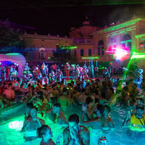 Party at the baths