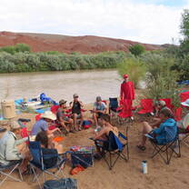 Dinner on the river side